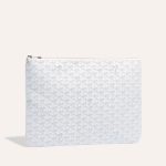 Goyard Senat MGM Pouch White